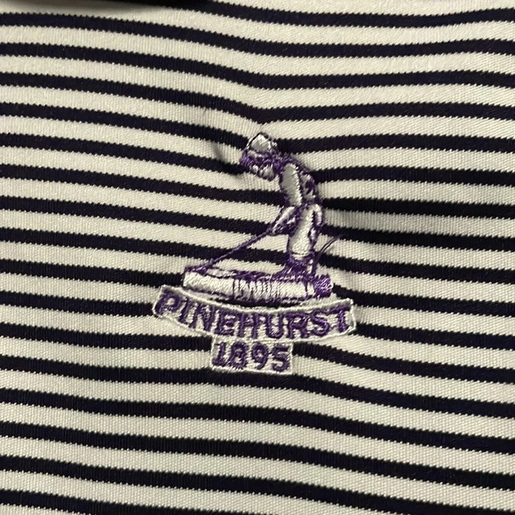 Garb Pinehurst Striped Golf Polo - Picture 3 of 5